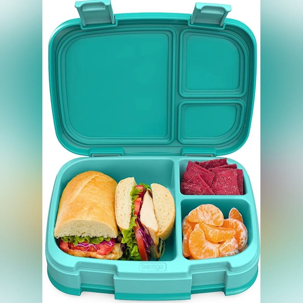 BENTGO FRESH Aqua Leak-proof Compartment Divided Lunchbox
